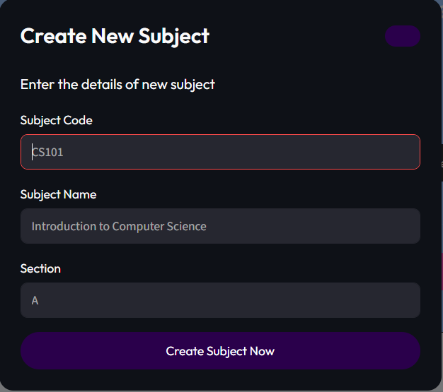 Create Course
