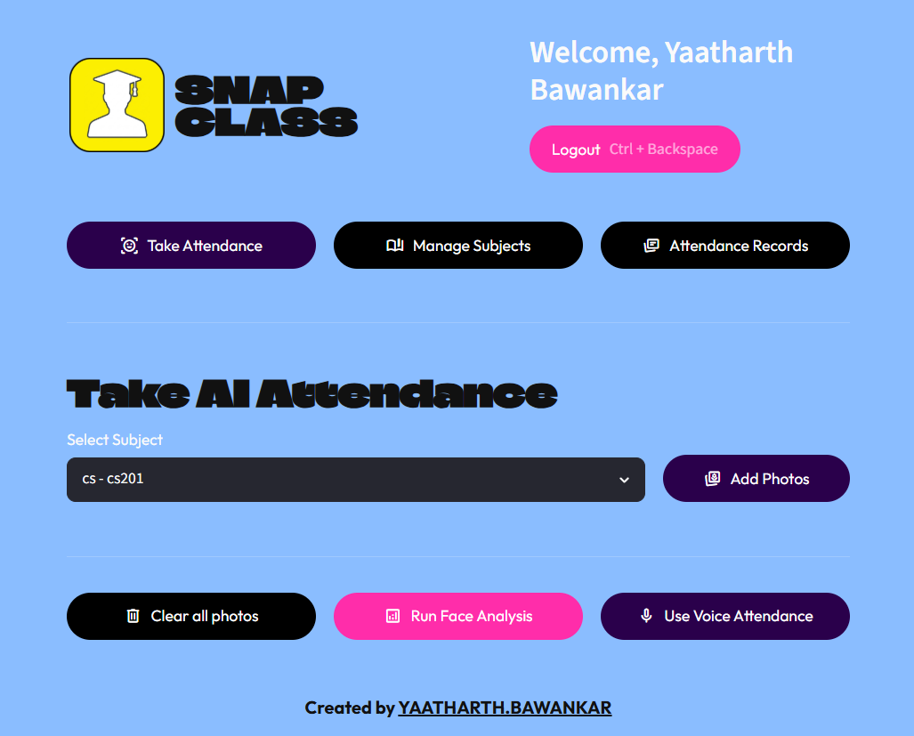 Teacher Dashboard