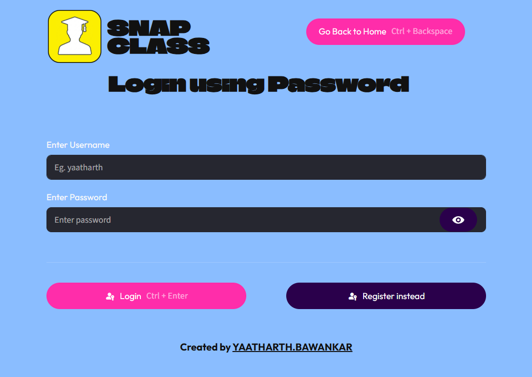 Login Portal